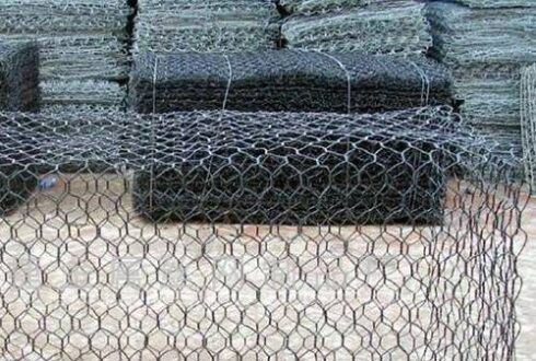 Galfan & PVC coated Hexagonal Twisted Gabions