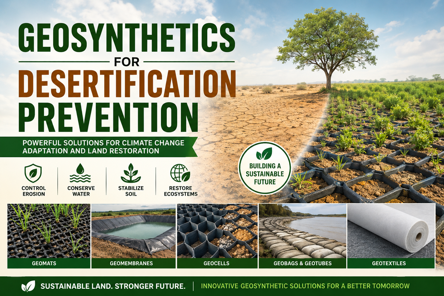Geosynthetics for Desertification Prevention: Mitigating Climate Change in Nigeria
